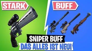 *UPDATE* Sniper Buff | Neuer Revolver mit Zielfernrohr | Fortnite Battle Royale