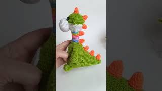 Dragon crochet // Дракон вязаный крючком ️