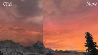 Skyrim ENB 0.305 - new Dusk feature compare