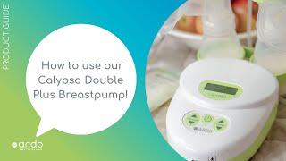 IBCLC, Ilayda shows us how to use the Ardo Calypso Double breast pump!