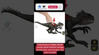 Mattel Jurassic World Ultimate Damage Scorpios Rex and Indoraptor has been revealed