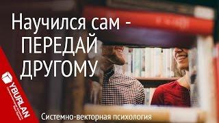 Я не тормоз - я коробка передач. Системно-векторная психология. Юрий Бурлан