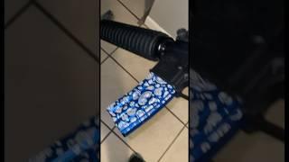 My AR is a crip ️ #viral #guns #trending #edc