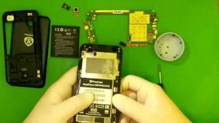 Prestigio MultiPhone PSP3450 DUO disassembly