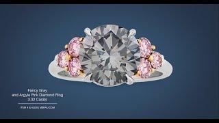 Fancy Gray Diamond Ring (3.02 Carats) | M.S. Rau