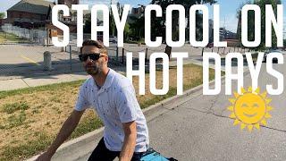 20 ways of staying cool on your summer bike commute