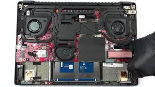 ️ How to open ASUS ROG Zephyrus M16 GU604, 2023 - disassembly and upgrade options