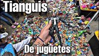 Buscando Juguetes En El Tianguis - Encontramos Muchas Joyas Coleccionables