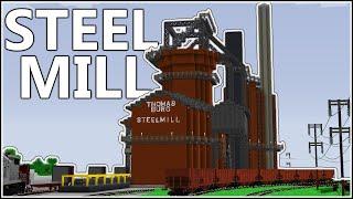 Building A Fully Functioning Steel Mill! | Minecraft | City Server 99 |