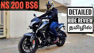 Pulsar NS 200 BS6 Detailed review in Tamil | Faster and Better than BS4 | Rev Force Tamil