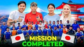 NYFC 8848 JAPAN  LAI DHERAI DHERAI DHANYABAD  JAY NEPAL  JAY NEPALI FOOTBALL ️