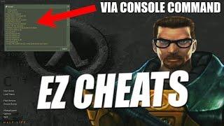 HALF LIFE: EZ Cheats For Original PC Game.