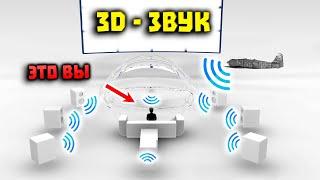 3D ЗВУК (Тест) - Объемный ЗВУК   Домашний Кинотеатр (2023)