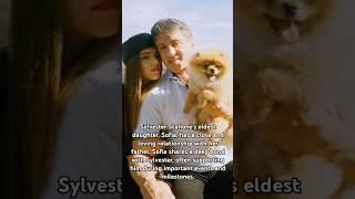 Sylvester Stallone his daughter Sofia #sylvesterstallone #sophia #syl