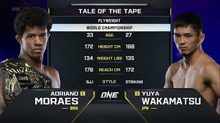 Adriano Moraes vs. Yuya Wakamatsu | ONE Championship Full Fight