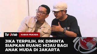 RK Bertemu Komunitas Anak Muda di Kawasan Blok M | Kabar Pilkada tvOne