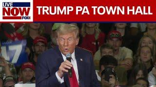 FULL EVENT: Trump holds town hall in Pennsylvania | LiveNOW from FOX