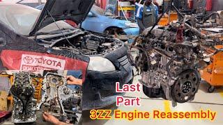 3zz engine reassembly || part 5