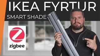 The Easiest Smart Shades // Affordable & Quick Setup // Ikea Fyrtur