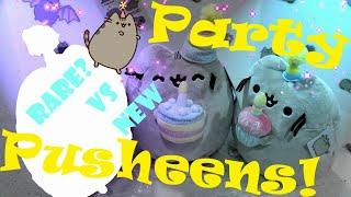  Pusheen Birthday Party Collection! Rare vs New Plush Toy Review