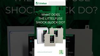 What does the Littelfuse Shock Block do?  #littelfuse #gfci #safety