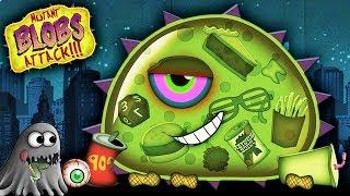 Приключение ИНОПЛАНЕТНОЙ ХИЩНОЙ  СЛИЗИ! Мульт игра Tales From Space Mutant Blobs Attack