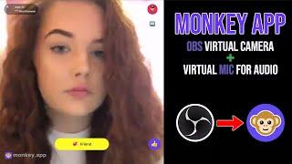 How to Use OBS Virtual Camera for Monkey App with Audio (Full Tutorial)