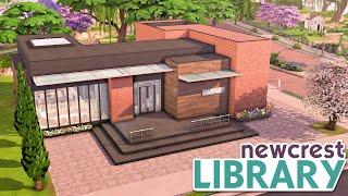 Newcrest National Library   | NO CC | The Sims 4 Speed Build