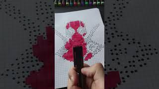 Deadpool Pixel Art | Рисунки по клеточкам #pixel #pixelideas #drawing