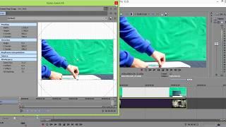 Замена фона в Sony Vegas - Хромакей
