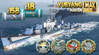 Destroyer Yueyang: Hard work leads to glory - World of Warships