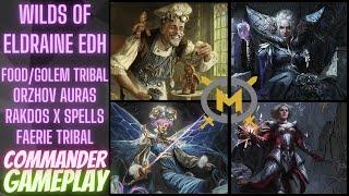 Wilds of Eldraine Game- Brenard, Eriette, Rowan, Obyra - EDH Format