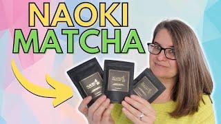 MATCHA tea tasting NAOKI MATCHA