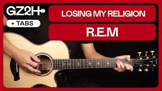 Losing My Religion Guitar Tutorial R.E.M Guitar Lesson |Chords + Strumming|