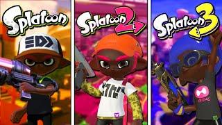 Splatoon 1 vs Splatoon 2 vs Splatoon 3 Players