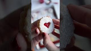 Raspberry Linzer Cookies