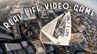 Real Life Video Game (1 LIFE) | RAW City Flight  | FPV Freestyle