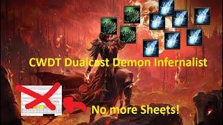 [Path of Exile 2] The simplified CWDT build: CWDT Dualcaster Demon Infernalist