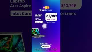 Cyber Days Hiraoka: Laptop Acer Aspire 5 a precio increíble 