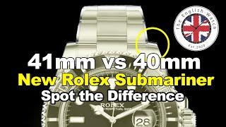 2020 Rolex Submariner | Old vs New Comparison | 126610LN vs 116610LN | 41mm vs 40mm