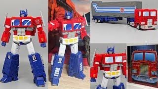 MORE IMAGES Hasbro China Cybertron Con SS'86 OPTIMUS PRIME Cel Shaded Sticker Set?? Not A REDECO??