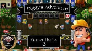 #6 Diggy's Adventure - Super-Heróis 3 (Mapa Base Lunar do Dr. Desastre)