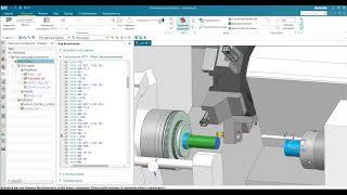 Постпроцессор и драйвер симуляции для станка Mazak QT-COMPACT-300 на базе NX CAM