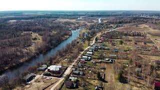 Село Красноармейское на реке Теза