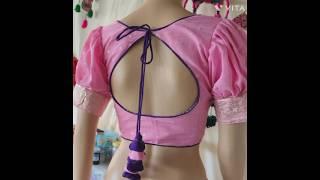 Latest fancy blouse back neck designs #youtubeshorts #shortsfeed ll/#trending #tiktok #viralvideo