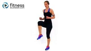 Fat Burning Cardio Workout - 37 Minute Fitness Blender Cardio Workout at Home