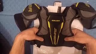 Сравнение детских нагрудников Bauer Supreme 1S YTH VS Eston Mako YTH