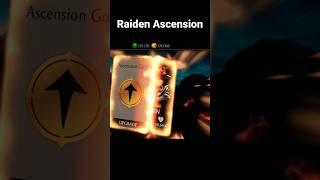 MK Mobile Gold Character Ascension MK Mobile | Raiden Ascension #shorts