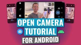 Open Camera App TUTORIAL (2019 Android Camera Apps)