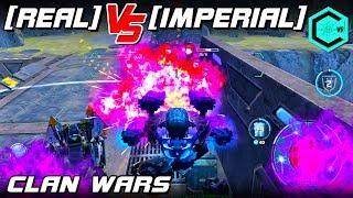 Clan Wars Real vs Imperial! Клановые войны War Robots! Leech vs Phantom vs AO Jun